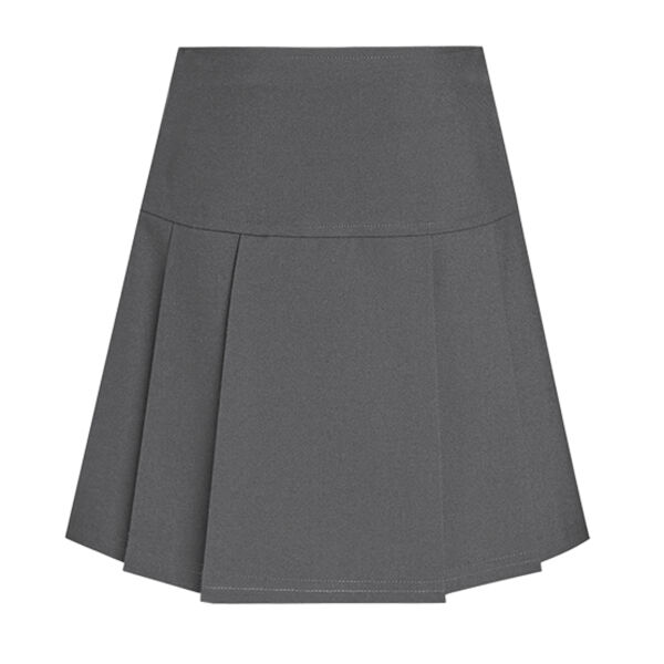 Junior drop waist pleated skirt Thumbnail